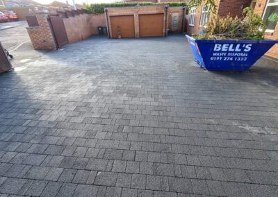 block paving pressure wash consett durham